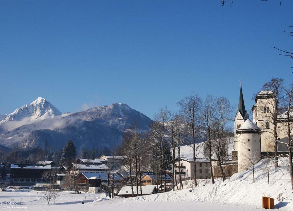 Biobergbauernhof Bergzeit Apartment in Goldegg im Pongau Exterior foto